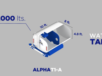 Tanque de Agua FT-1A, 10,000 Lts